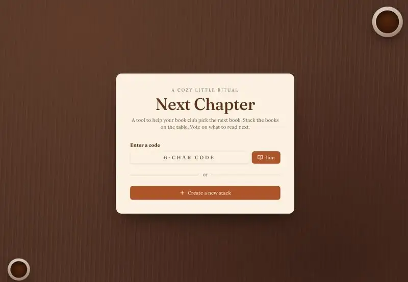 Next Chapter